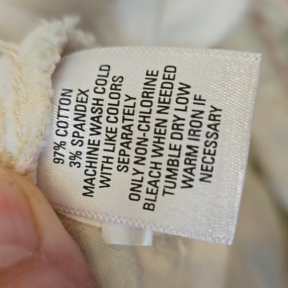 Size 12 Floral Rose Print Jeans - Picture 11 of 12